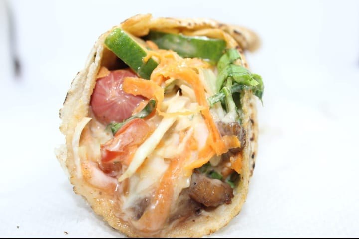 Combo Single Sausage Shawarma