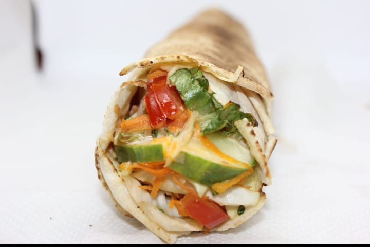 Vegetable Shawarma