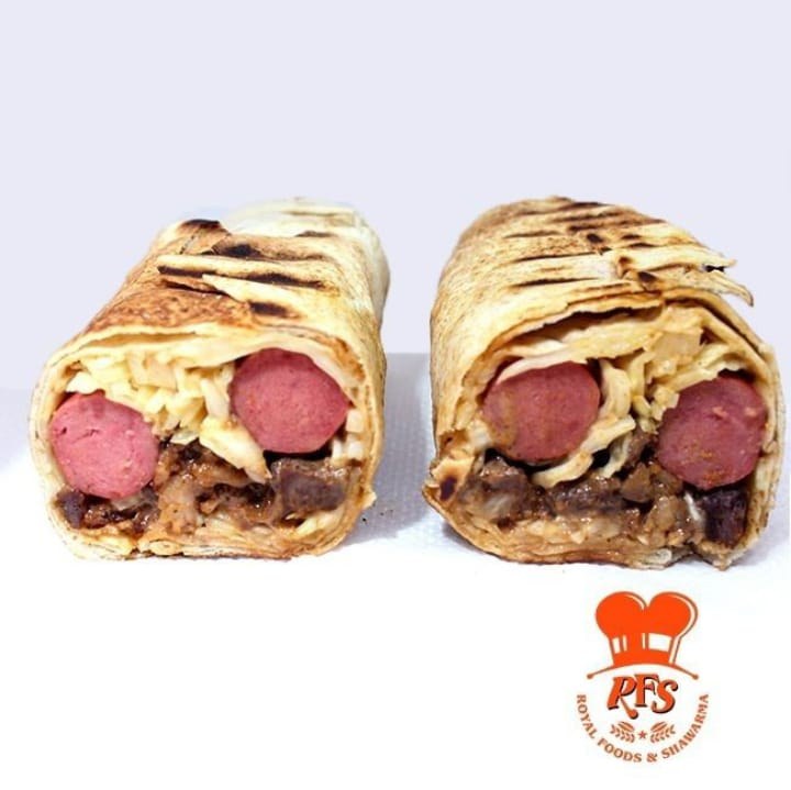 Chicken Double Sausage Shawarma