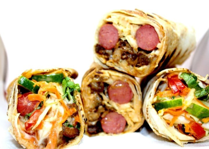 Beef Double Sausage Shawarma